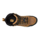 Cat Men's Brickline Steel Toe Waterproof Work Boot - Pyramid - P91872 - Top View - Overlook Boots