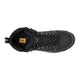 Cat Men's Brickline Steel Toe Waterproof Work Boot - Black - P91873 - Top View - Overlook Boots