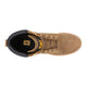 Cat Men's Second Shift USA 6" Steel Toe Waterproof Work Boot - Pyramid - P91875 - Top View - Overlook Boots