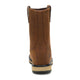 Cat Men's 247 10" Steel Toe Wellington Work Boot - Dark Brown - P91887 - Back View - Overlook Boots