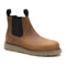Cat Men's Reclaimer Wedge Steel Toe Waterproof Chelsea Work Boot - Dark Brown - P91898 - Front Angle - Overlook Boots