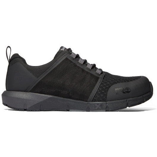 Timberland Pro Men's Radius Composite Toe Work Sneaker Shoe- Black- TB1A27W7001 - Overlook Boots