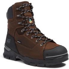 Timberland Pro Men's Endurance EV CSA 8" Comp Toe Work Boot - Brown - TB0A67TQEM4 7.0 / Medium / Brown - Overlook Boots
