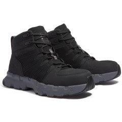 Timberland Pro Men's Powertrain EV Mid CT SD10 Sneaker Work Shoe - Black - TB0A63K3V96 - Overlook Boots