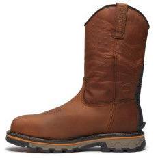 Timberland Pro Men's True Grit USA Comp Toe WP Wellington Work Boot - Brown - TB0A64CQEM4 - Overlook Boots