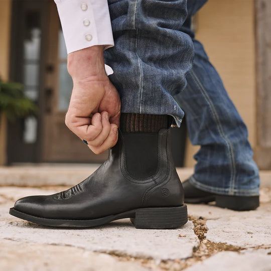 Durango Men's Shyloh 5" Soft Toe Chelsea Work Boot- Black- DDB0525 - Overlook Boots