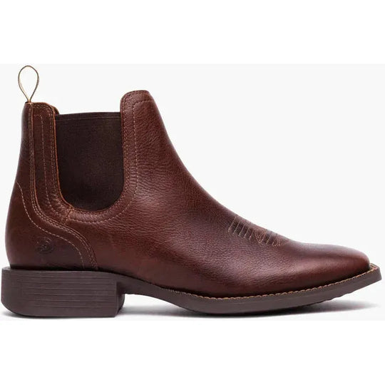 Durango Men's Shyloh 5" Soft Toe Chelsea Work Boot- Chestnut- DDB0526 - Overlook Boots