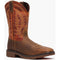 Durango Men's Workhorse 11" Steel Toe Pull On Work Boot- Brown- DDB0528 7 / Medium / Brown - Overlook Boots