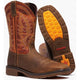 Durango Men's Workhorse 11" Steel Toe Pull On Work Boot- Brown- DDB0528 - Overlook Boots