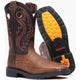 Durango Men's Workhorse 11" Steel Toe Pull On Work Boot - Black- DDB0529 - Overlook Boots
