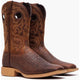 Durango Men's Shyloh 11" Square Toe Western Work Boot- Brown- DDB0530 - Overlook Boots