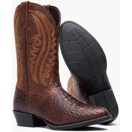 Durango Men's Shyloh 12" Soft Toe Western Work Boot- Brown- DDB0532 - Overlook Boots