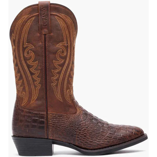 Durango Men's Shyloh 12" Soft Toe Western Work Boot- Brown- DDB0532 - Overlook Boots