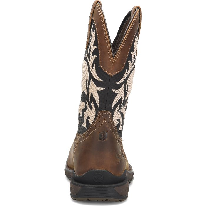 Double H Men's Phantom Rider Witness 11" Composite Toe Roper Work Boot -Brown- DH5388 - Overlook Boots