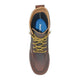 DieHard Men's Raptor 8" Composite Toe Waterproof Moc Toe Work Boot - Burgundy - DH81245 - Top View - Overlook Boots