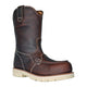 DieHard Men's Raptor 11" Composite Toe Waterproof Moc Toe Wellington Work Boot - Burgundy - DH91245 - Front Angle - Overlook Boots