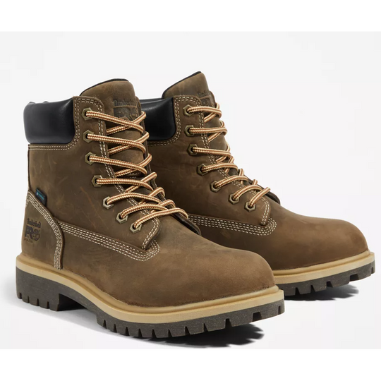 Timberland Pro Women's Direct Attach 6" Waterproof Work Boot -Brown- TB1A2QX7214 5.5 / Medium / Brown - Overlook Boots