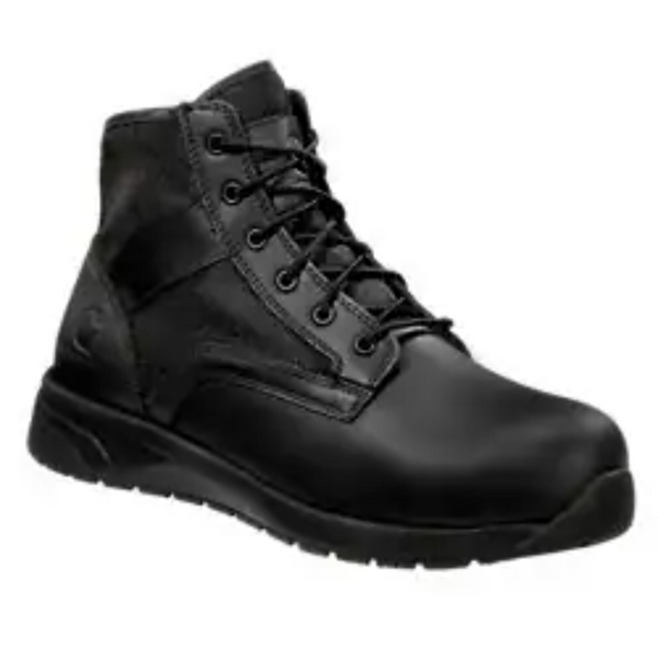Carhartt Force Work Boots Mens 7.5 Black Composite Toe Side Zip FA5421-M Carhartt Black Force 5 main image 2