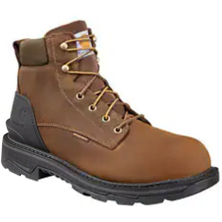 Carhartt Men's Ironwood 6" Alloy Toe WP Work Boot - Brown - FT6500-M  - Overlook Boots