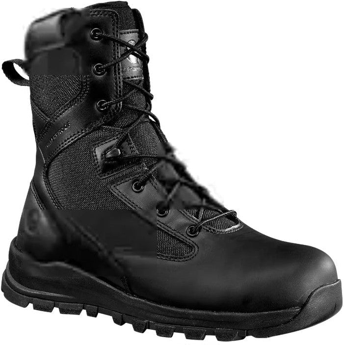 Carhartt Men's Gilmore 8" Nano Toe WP Side Zip Hiker Duty -Black- FH8421-M  - Overlook Boots