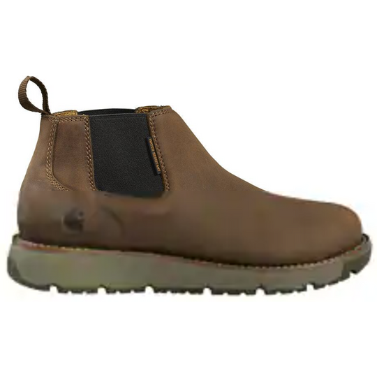 Carhartt Men's Millbrook Steel Toe Romeo Wedge Work Boot -Brown- FM4200-M  - Overlook Boots