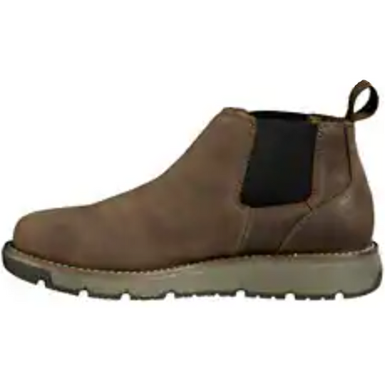 Carhartt Men's Millbrook Steel Toe Romeo Wedge Work Boot -Brown- FM4200-M  - Overlook Boots