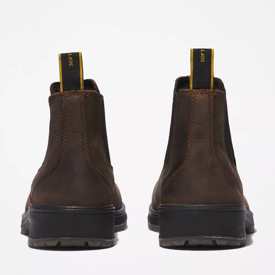 Timberland Pro Men's Nashoba Soft Toe Chelsea Work Boot -Brown- TB1A2NY3214 - Overlook Boots