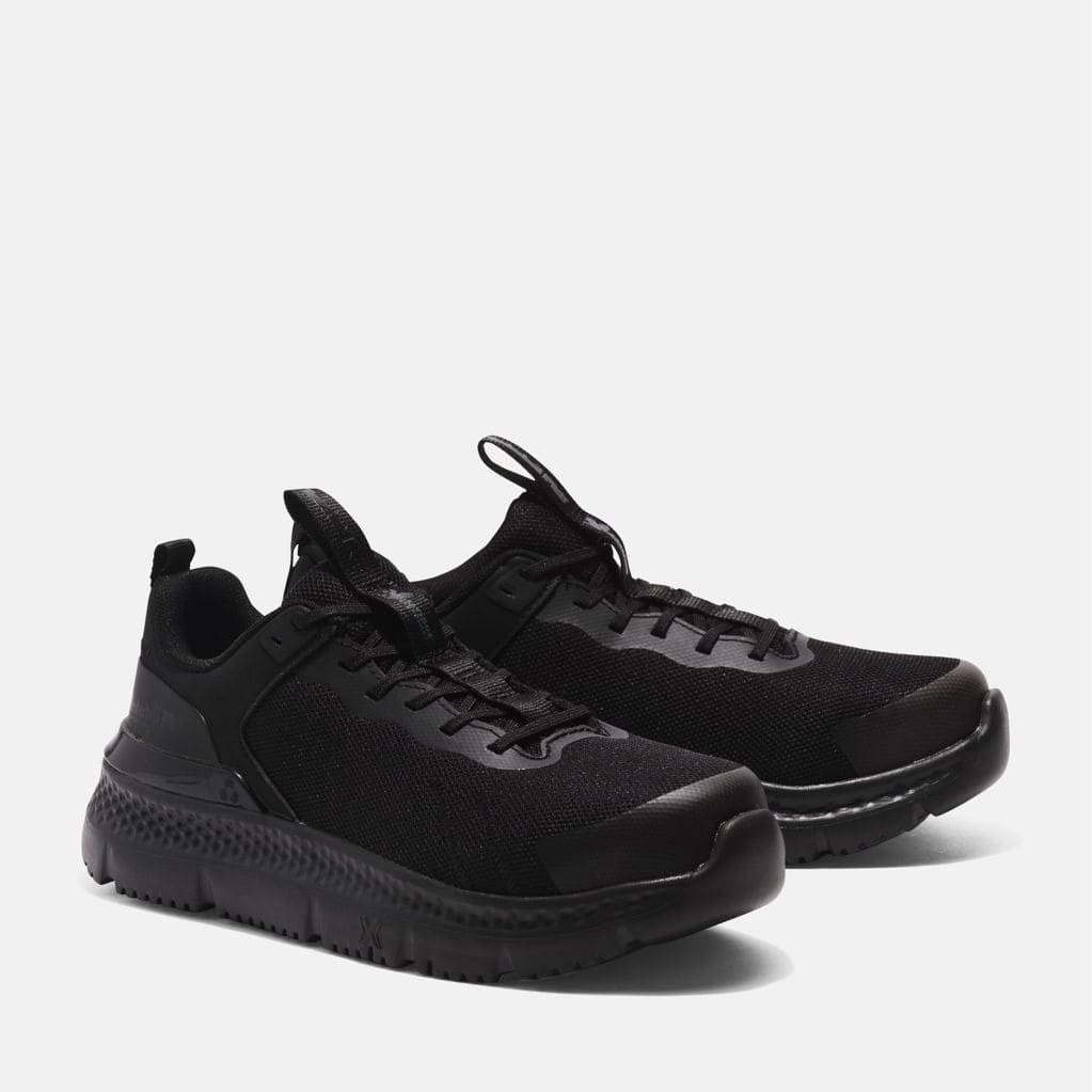 Timberland Pro Women's Setra Composite Toe Athletic Work Shoe -Black- TB1A5RSX001 5.5 / Medium / Black - Overlook Boots