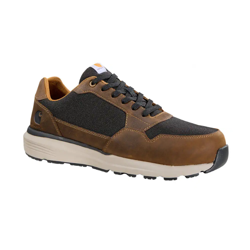 Carhartt Men's Greenfield SD Nano Toe Sneaker Work Shoe- Brown- FG2465-M 7 / Medium / Brown/Black - Overlook Boots
