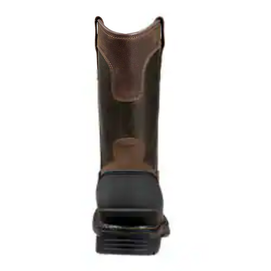 Carhartt Men's Montana 11" Soft Toe Waterproof Work Boot- Brown- FQ1065-M - Overlook Boots
