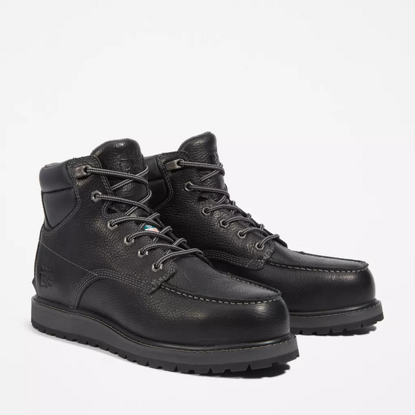 Timberland ブラックワークブーツ Timberland Pro Men's Irvine Wedge 6
