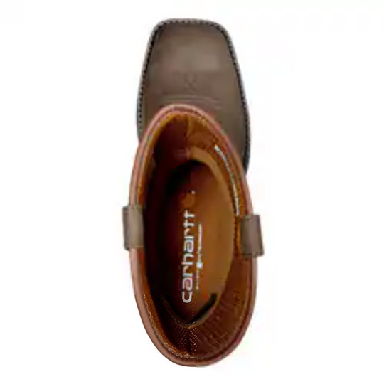 Carhartt Men's Montana 11" Steel Toe Waterproof Work Boot - Brown - FQ1265-M - Overlook Boots