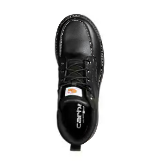 Carhartt Women's Millbrook 6" Nano Toe Waterproof Wedge Work Boot- Black- FM6444-W - Overlook Boots