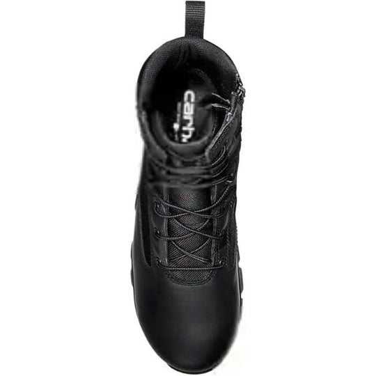 Carhartt Men's Gilmore 8" Nano Toe Waterproof Side Zipper Hiker Duty -Black- FH8421-M - Overlook Boots