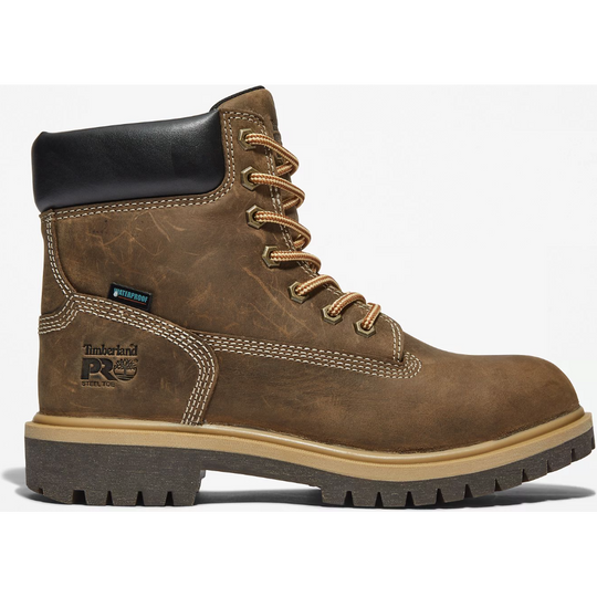 Timberland Pro Women's Direct Attach 6" Waterproof Work Boot -Brown- TB1A2QX7214 - Overlook Boots