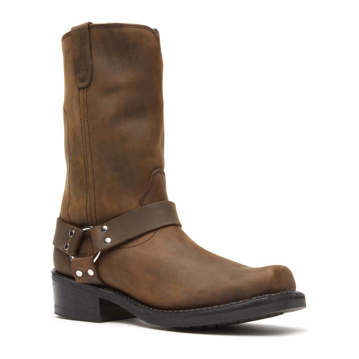 Durango Men's Harness 11" Soft Toe Pull-On Boot - Distressed Brown - DB594 7 / Medium / Distressed Brown - Overlook Boots