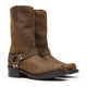 Durango Men's Harness 11" Soft Toe Pull-On Boot - Distressed Brown - DB594 - Pair - Overlook Boots