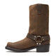 Durango Men's Harness 11" Soft Toe Pull-On Boot - Distressed Brown - DB594 - Side Profile - Overlook Boots
