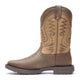 Durango Men's Ultra-Lite 11" Square Toe Western Boot - Brown/Tan - DDB0109 - Inside Profile - Overlook Boots