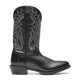 Durango Men's Shyloh 12" R Toe Western Boot - Polished Black Onyx - DDB0485 - Inside Profile - Overlook Boots