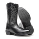 Durango Men's Shyloh 12" R Toe Western Boot - Polished Black Onyx - DDB0485 - Outsole - Overlook Boots