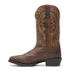 Durango Men's Shyloh 12" R Toe Western Boot - Frontier Brown - DDB0487 - Side Profile - Overlook Boots