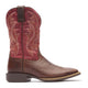 Durango Men's Shyloh 11" Square Toe Western Boot - Mahogany/Dynamite Red - DDB0494 - Inside Profile - Overlook Boots