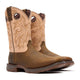 Durango Men's Rebel with InsulKul 11" Square Toe Western Boot - Coffee/Bone - DDB0498 - Pair - Overlook Boots