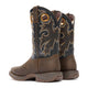 Durango Men's Rebel with InsulKul 11" Square Toe Western Boot - Tobacco Leaf/Black - DDB0499 - Back View - Overlook Boots
