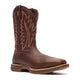 Durango Men's Rebel Ultra-Lite 11" Steel Toe Western Work Boot - Briar Pitstop - DDB0520 - Front Angle - Overlook Boots