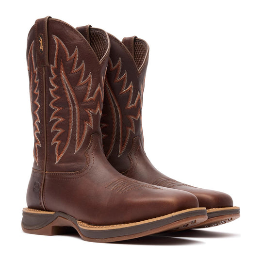 Durango Men's Rebel Ultra-Lite 11" Steel Toe Western Work Boot - Briar Pitstop - DDB0520 - Pair - Overlook Boots