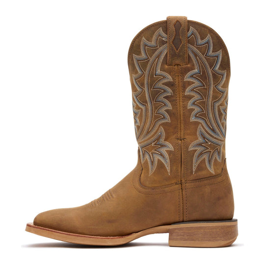 Durango Men's Rebel Pro 12" Square Toe Western Boot - Tan Saddle - DDB0549 - Inside Profile - Overlook Boots