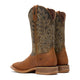Durango Men's Rebel Pro 12" Square Toe Western Boot - Aztec Brown/Olive - DDB0550 - Back View - Overlook Boots