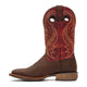 Durango Men's Rebel Pro 12" Square Toe Western Boot - Hickory Brown/Chili Pepper - DDB0551 - Inside Profile - Overlook Boots